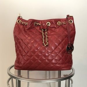 Michael Kors Bag Red/Gold